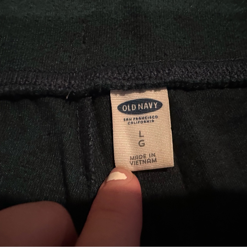 Women’s Size- large- Old Navy turquoise Drawstring sweat Pants - Picture 5 of 10